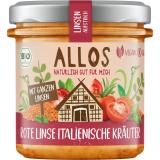 Linsen Aufstrich rote Linse italienische Kräuter