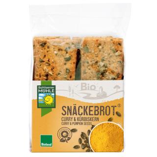 Snäckebrot Kürbis & Curry