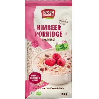 Himbeer Porridge ungesüßt