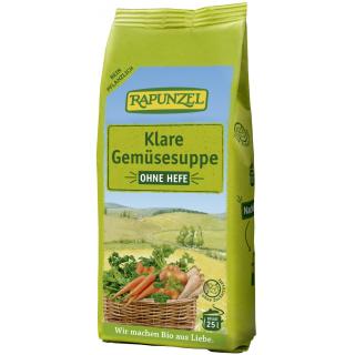 Klare Gemüsesuppe, ohne Hefe