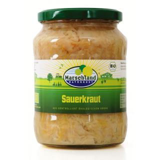 Sauerkraut im Glas