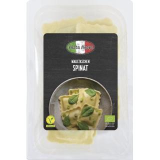 Maultaschen mit Spinat