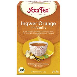 Yogi Tee Ingwer-Orange mit Vanille