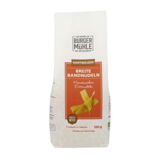 Breite Bandnudeln mit Ei