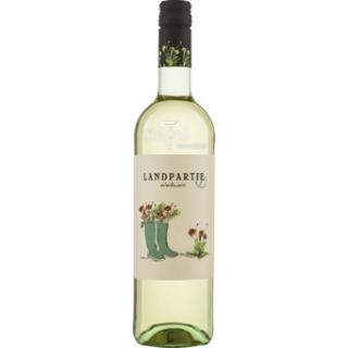 Landpartie weiß