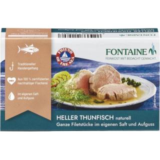 Heller Thunfisch ohne Öl