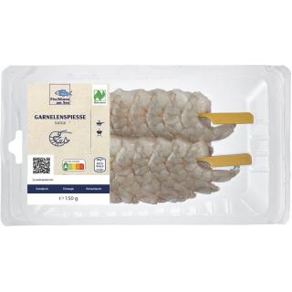 Garnelenspiess natur
