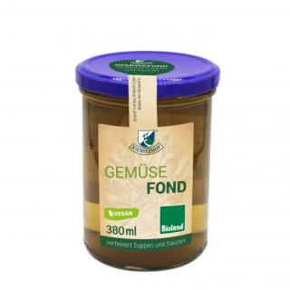 Gemüsefond im Glas