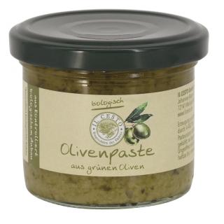 Griechische Olivenpaste grün