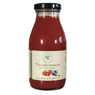 Tomatensauce m. Oliven & Kapern