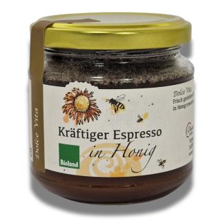 Espresso in Honig