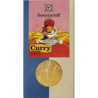 Curry scharf gemahlen