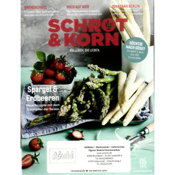 Zeitschrift Schrot & Korn Mai 2025