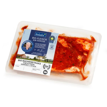 Nackensteak v. Schw., gewürzt