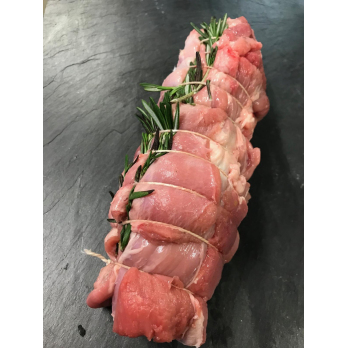 Lamm-Rosmarin-Braten gerollt