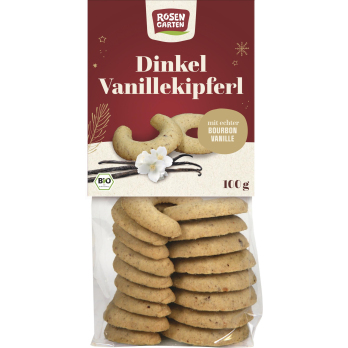 Dinkel-Vanille-Kipferl