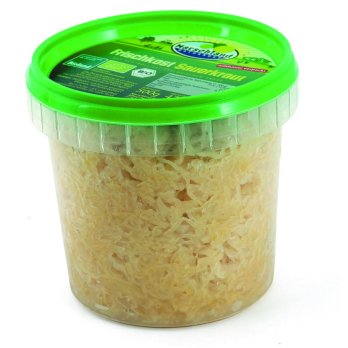 Sauerkraut frisch im Becher