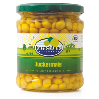 Zuckermais im Glas