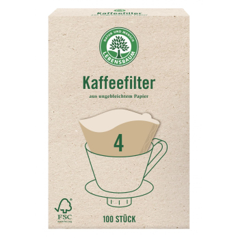 Kaffeefilter Gr.4 ungebleicht