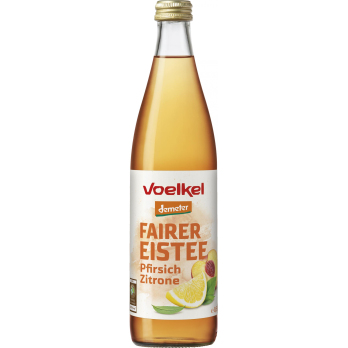 Eistee Pfirsich Zitrone