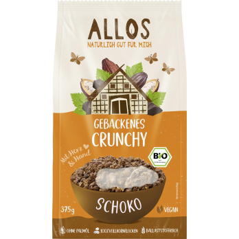 Gebackenes Crunchy Schoko