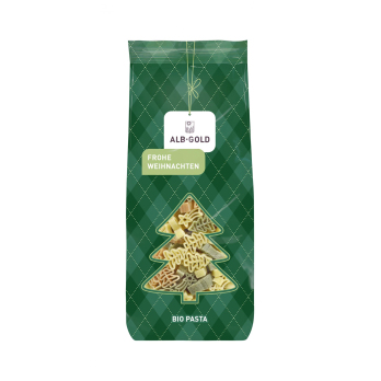 Weihnachtsnudeln bunt