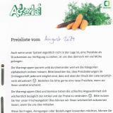 Preisliste Ackerlei
