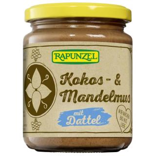 Kokos- und Mandelmus m. Datteln
