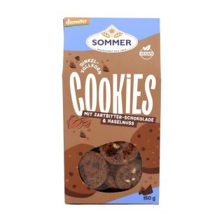 Dinkel Cookies Schoko