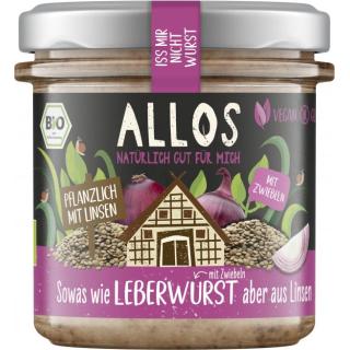 Iss mir nicht Wurst Leberwurst mit Zwiebeln