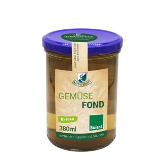 Gemüsefond im Glas