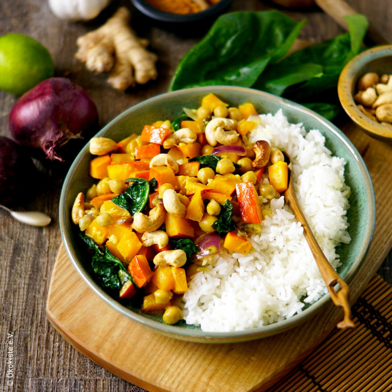 Kürbis-Curry