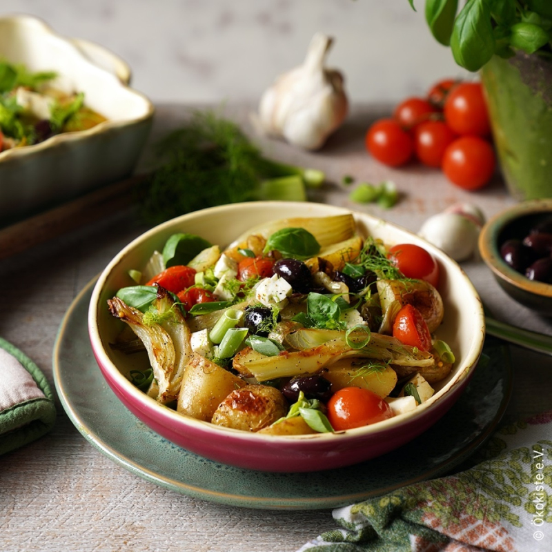 Mediterraner Kartoffel-Salat