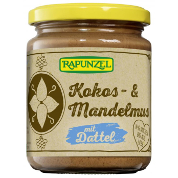Kokos- und Mandelmus m. Datteln