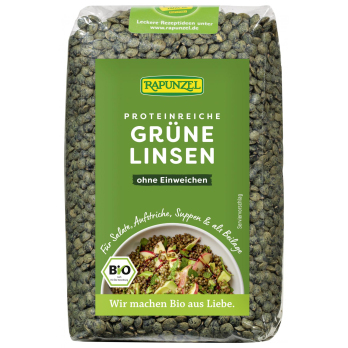 Grüne Linsen