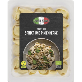 Tortelloni-Spinat-Pinienkerne