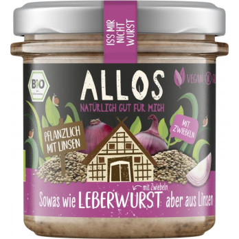 Iss mir nicht Wurst Leberwurst mit Zwiebeln