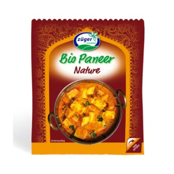 Indischer Grill-/Bratkäse Paneer, natur